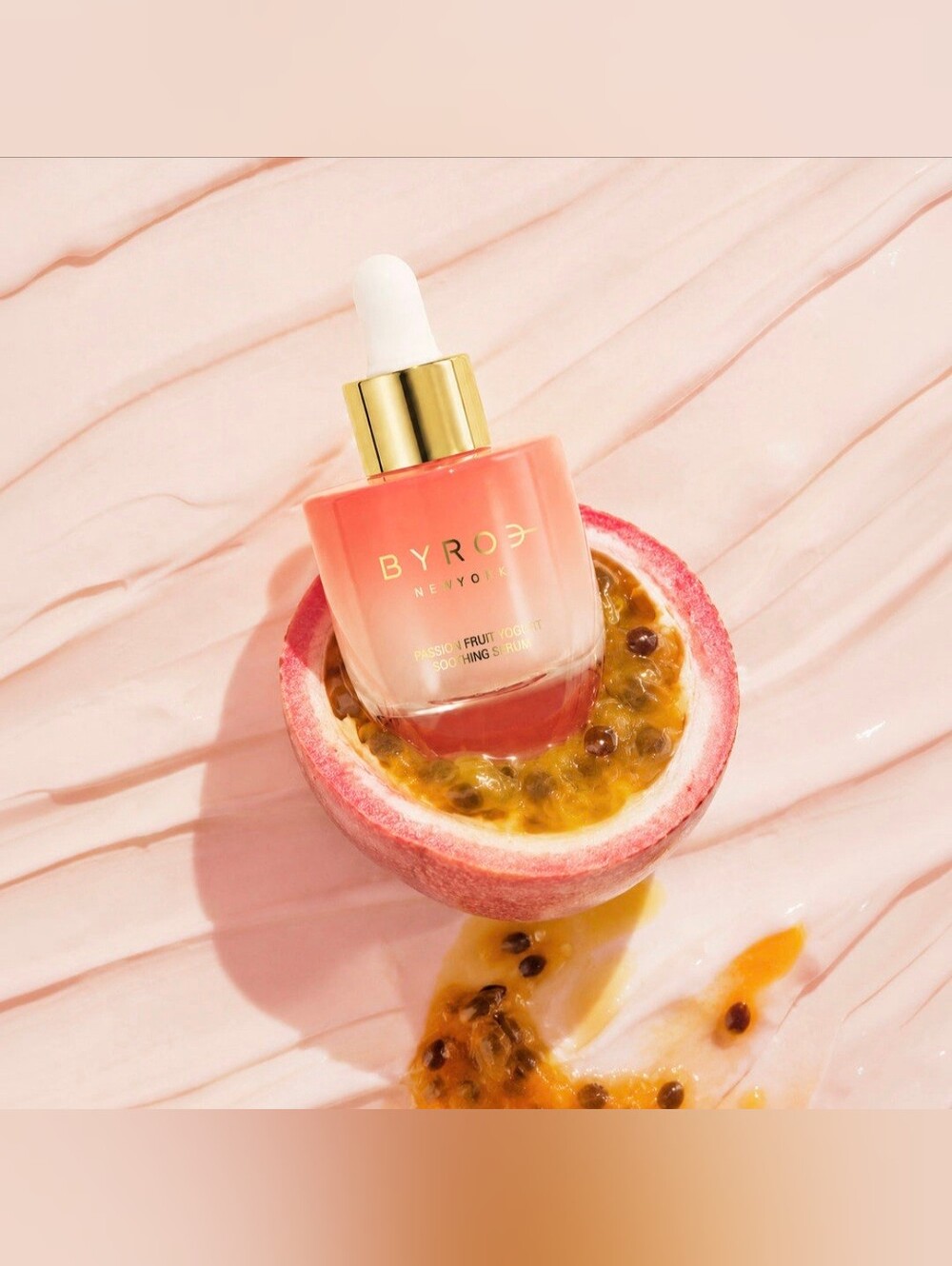 BYROE New York Pink Passion Fruit Yogurt Soothing Serum